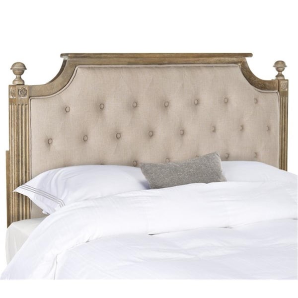 Safavieh Rustic Full Size Headboard, Taupe FOX6241B-F - main